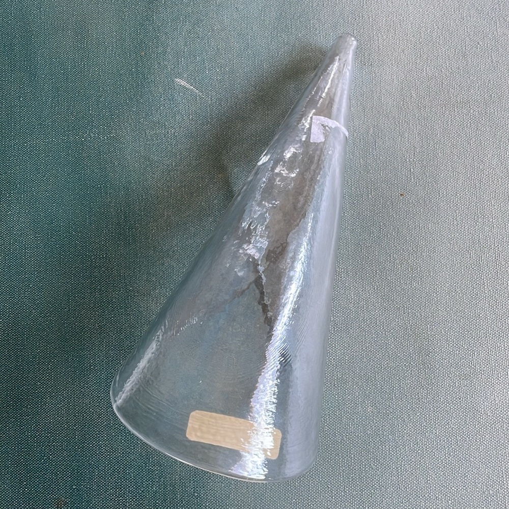 Glasi Hergiswil Roberto Niederer Glass Cornet Vase - Picture 9 of 9